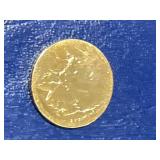 .999 24kt Gold Plated Buffalo Nickel
