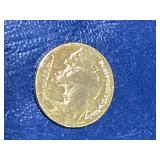 .999 24kt Gold Plated Buffalo Nickel