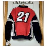 Vintage Racing Champions Apparel Nascar Winston Cup Series Motorcraft Quality Parts #21 Jacket - Size XL