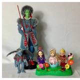 Mattel Barbie the Wizard of Oz Munchkins and Winkie Guard Ken Doll with the Winged Monkey Figure