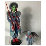 Mattel Barbie the Wizard of Oz Munchkins and Winkie Guard Ken Doll with the Winged Monkey Figure