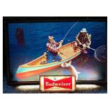 Vintage Collectors Budweiser King of Beers Lighted Sign