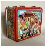 Vintage Metal Tin Collection - Wind Up Comic Circus Tin Toy Train, 1970