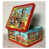 Vintage Metal Tin Collection - Wind Up Comic Circus Tin Toy Train, 1970