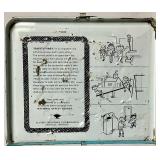 Vintage Metal Tin Collection - Wind Up Comic Circus Tin Toy Train, 1970