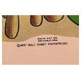 Vintage Metal Tin Collection - Wind Up Comic Circus Tin Toy Train, 1970