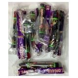 Assorted Collection of Kids Toys - 10 Beanie Babies,  b  9 Toy Story Plush, 2 E.T. Bendable Toy, 7 Grave Diggers Lights & Lanyards and More