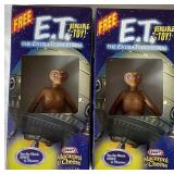 Assorted Collection of Kids Toys - 10 Beanie Babies,  b  9 Toy Story Plush, 2 E.T. Bendable Toy, 7 Grave Diggers Lights & Lanyards and More