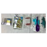 Assorted Collection of Kids Toys - 10 Beanie Babies,  b  9 Toy Story Plush, 2 E.T. Bendable Toy, 7 Grave Diggers Lights & Lanyards and More