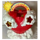 Vintage Care Bears Cloud Car and Care Bears Care-A -Lot Playset with 5 Care Bears Poseable Action Figures