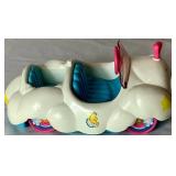 Vintage Care Bears Cloud Car and Care Bears Care-A -Lot Playset with 5 Care Bears Poseable Action Figures