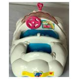 Vintage Care Bears Cloud Car and Care Bears Care-A -Lot Playset with 5 Care Bears Poseable Action Figures