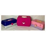 Bundle of 3 Vintage Caboodles Organizers (3)