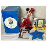 Disney Mickey and Minnue Mouse Bundle - Bob Mackie Millennium Minnie,  Walt