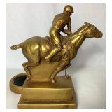 Glenlivet Scotch Polo Player Plaster Sculpture