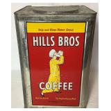Vintage Hills Bros. Coffee Tin 20 lbs.