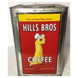 Vintage Hills Bros. Coffee Tin 20 lbs.