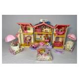 Vintage My Little Pony Lullaby Nursery Playset, 2 Baby Buggy, Clothes, Little Pony Newborns and Accessories