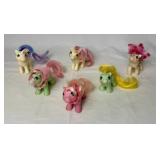 Vintage My Little Pony Lullaby Nursery Playset, 2 Baby Buggy, Clothes, Little Pony Newborns and Accessories