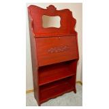 Antique Secretary Desk with Lock and Key