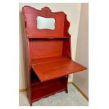 Antique Secretary Desk with Lock and Key