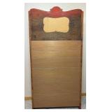 Antique Secretary Desk with Lock and Key