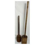 Vintage Wooden Mashers Collection - Potato Mashers, Sauerkraut Masher/Stomper, Food Masher and Wooden Pestles