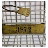 Lot of 3 Metal Wire Storage Baskets