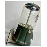 Antique Northwestern 1 cent Peanut Wall Dispenser - Morris IL