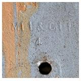 Antique Northwestern 1 cent Peanut Wall Dispenser - Morris IL