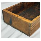 Primitive Carpenter Long Saw 33" Tool Box and 34" Tool Caddy