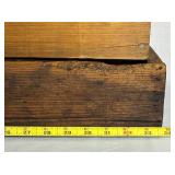 Primitive Carpenter Long Saw 33" Tool Box and 34" Tool Caddy