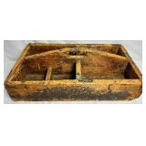 Primitive Tool Caddy, Countertop Spice Display Shelf  and Primitive Cracker Holder
