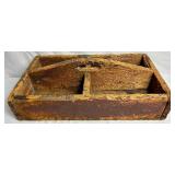 Primitive Tool Caddy, Countertop Spice Display Shelf  and Primitive Cracker Holder