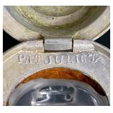 Glass Decanter and Syrup Pitcher Lot