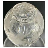 Glass Decanter and Syrup Pitcher Lot