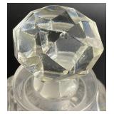 Glass Decanter and Syrup Pitcher Lot