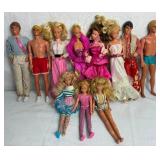 Vintage Barbie, Ken, Skipper Doll Collection
