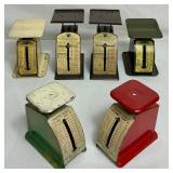 Collection of Postal Scales - 6 Small Scales
