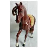 Collection of Four Barbie Horses - Honey the Show Pony, Dallas Palomino Horse, Dream Horse Dixie Baby Palominos