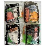 Large Collection of McDonalds Happy Meal Toys including Jungle Book, Inspector Gadget, Cars, Tonka, Barbie, Walt Disney, Nemo, Battlebots, GI Joe, lego Clikits and Atlantis