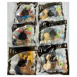 Large Collection of McDonalds Happy Meal Toys including Jungle Book, Inspector Gadget, Cars, Tonka, Barbie, Walt Disney, Nemo, Battlebots, GI Joe, lego Clikits and Atlantis