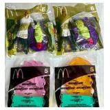 Large Collection of McDonalds Happy Meal Toys including Jungle Book, Inspector Gadget, Cars, Tonka, Barbie, Walt Disney, Nemo, Battlebots, GI Joe, lego Clikits and Atlantis