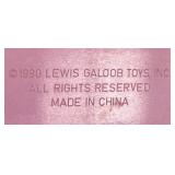 Vintage Lewis Galoob Miniature Dollhouse Playsets- Secrets Places Pool in a Hot Tub, Living Room in a Sofa, Family Room in a TV, Kitchen in a Stove, Nursery in a Crib, and Bedroom in a Bed