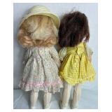 Vintage Fisher Price My Friend Dolls - Jenny , Mandy, Mikey, Mandy #216 and Jenny #217