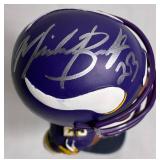 Autographed Minnesota Vikings Bobbleheads - Jim Kleinsasser and Michael Bennett