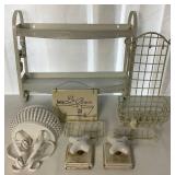 Vintage Bathroom Décor Lot