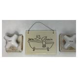 Vintage Bathroom Décor Lot