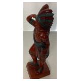 Vintage 1965 Cigar Store Indian Statue by Austin Sculpture