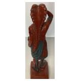 Vintage 1965 Cigar Store Indian Statue by Austin Sculpture